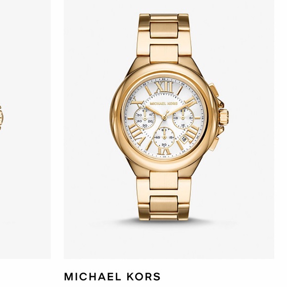 Michael Kors Jewelry Michael Kors Oversized Gold Watch Poshmark